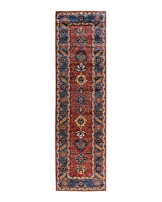 Serapi, One-of-a-Kind Hand-Knotted Runner Rug  - Red, 2' 9" x 9' 10"