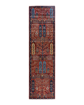 Serapi, One-of-a-Kind Hand-Knotted Runner Rug  - Red, 2' 8" x 9' 9"