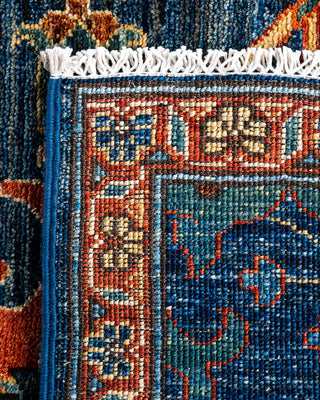 Serapi, One-of-a-Kind Hand-Knotted Runner Rug  - Blue, 2' 8" x 12' 3"