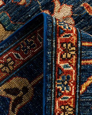 Serapi, One-of-a-Kind Hand-Knotted Runner Rug  - Blue, 2' 8" x 12' 3"
