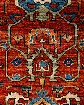 Serapi, One-of-a-Kind Hand-Knotted Runner Rug  - Red, 2' 9" x 10' 1"