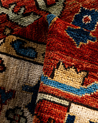 Serapi, One-of-a-Kind Hand-Knotted Runner Rug  - Red, 2' 9" x 10' 1"