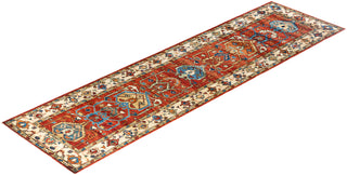 Serapi, One-of-a-Kind Hand-Knotted Runner Rug  - Red, 2' 9" x 10' 1"