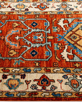 Serapi, One-of-a-Kind Hand-Knotted Runner Rug  - Orange, 2' 8" x 8' 2"