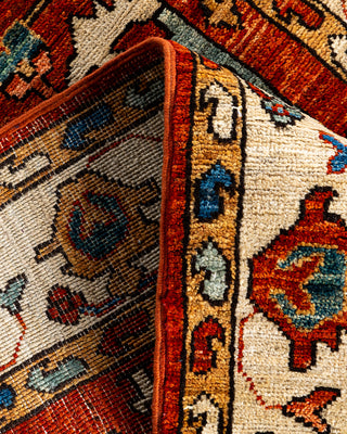 Serapi, One-of-a-Kind Hand-Knotted Runner Rug  - Orange, 2' 8" x 8' 2"