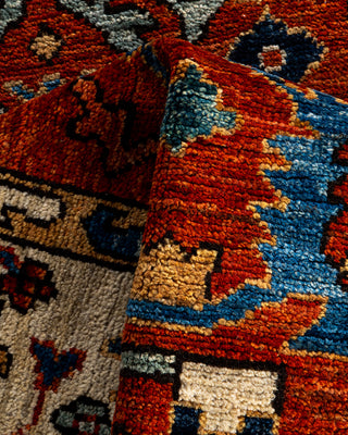 Serapi, One-of-a-Kind Hand-Knotted Runner Rug  - Orange, 2' 8" x 8' 2"