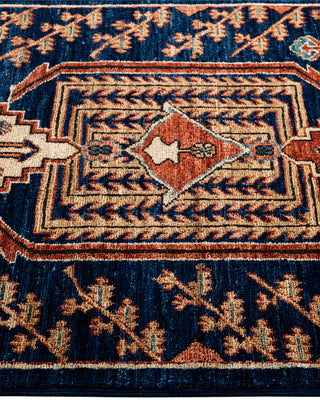 Serapi, One-of-a-Kind Hand-Knotted Runner Rug  - Blue, 2' 8" x 11' 11"