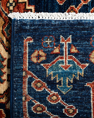 Serapi, One-of-a-Kind Hand-Knotted Runner Rug  - Blue, 2' 8" x 11' 11"