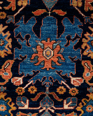 Serapi, One-of-a-Kind Hand-Knotted Runner Rug  - Blue, 2' 8" x 11' 4"