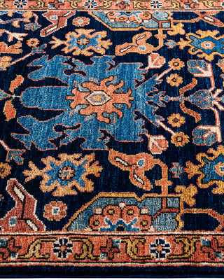 Serapi, One-of-a-Kind Hand-Knotted Runner Rug  - Blue, 2' 8" x 11' 4"