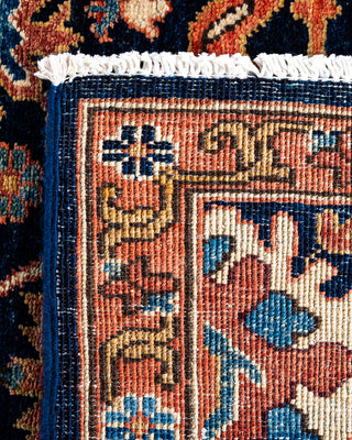 Serapi, One-of-a-Kind Hand-Knotted Runner Rug  - Blue, 2' 8" x 11' 4"