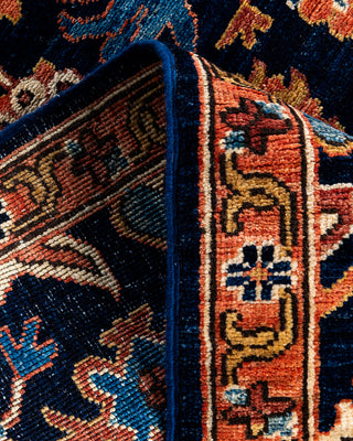 Serapi, One-of-a-Kind Hand-Knotted Runner Rug  - Blue, 2' 8" x 11' 4"