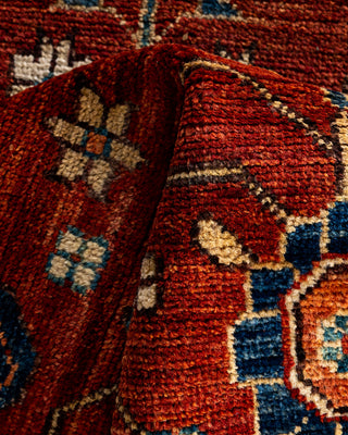 Serapi, One-of-a-Kind Hand-Knotted Runner Rug  - Red, 2' 7" x 9' 7"