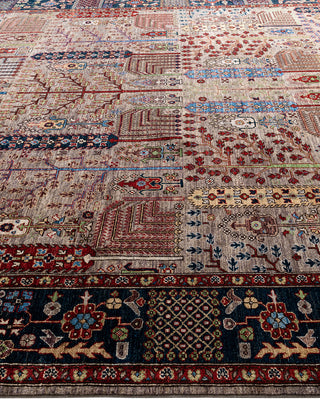 Serapi, One-of-a-Kind Hand-Knotted Area Rug  - Brown, 9' 2" x 12' 2"