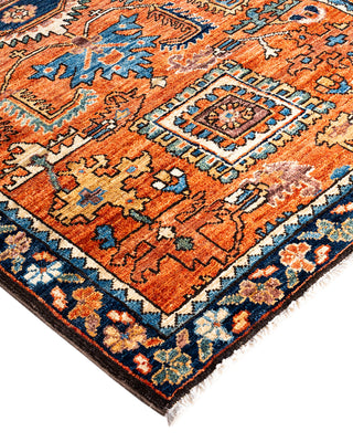 Serapi, One-of-a-Kind Hand-Knotted Runner Rug  - Red, 2' 7" x 9' 9"