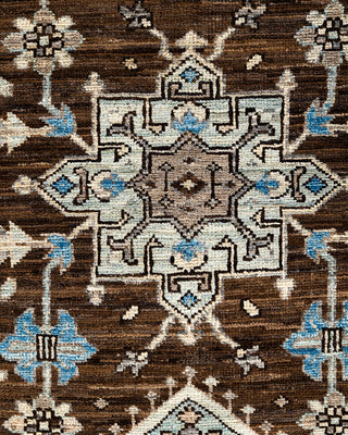 Serapi, One-of-a-Kind Hand-Knotted Runner Rug  - Brown, 2' 9" x 9' 9"