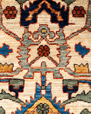 Serapi, One-of-a-Kind Hand-Knotted Runner Rug  - Ivory, 2' 8" x 8' 2"