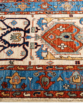 Serapi, One-of-a-Kind Hand-Knotted Runner Rug  - Ivory, 2' 8" x 8' 2"