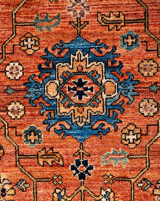 Serapi, One-of-a-Kind Hand-Knotted Runner Rug  - Orange, 2' 9" x 11' 9"