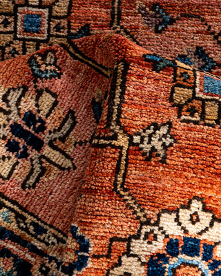 Serapi, One-of-a-Kind Hand-Knotted Runner Rug  - Orange, 2' 9" x 11' 9"