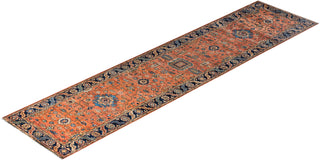 Serapi, One-of-a-Kind Hand-Knotted Runner Rug  - Orange, 2' 9" x 11' 9"