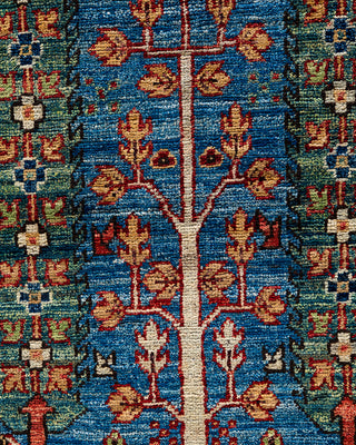 Serapi, One-of-a-Kind Hand-Knotted Area Rug  - Light Blue, 8' 10" x 11' 10"