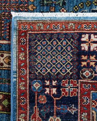 Serapi, One-of-a-Kind Hand-Knotted Area Rug  - Light Blue, 8' 10" x 11' 10"