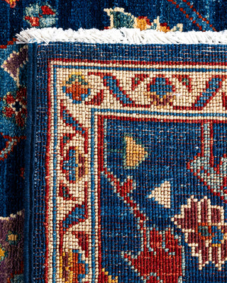 Serapi, One-of-a-Kind Hand-Knotted Runner Rug  - Navy, 2' 8" x 9' 9"