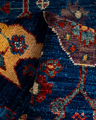 Serapi, One-of-a-Kind Hand-Knotted Runner Rug  - Navy, 2' 8" x 9' 9"