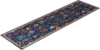 Serapi, One-of-a-Kind Hand-Knotted Runner Rug  - Navy, 2' 8" x 9' 9"