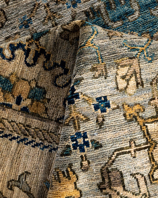 Serapi, One-of-a-Kind Hand-Knotted Area Rug  - Gray, 5' 9" x 8' 7"