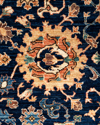 Serapi, One-of-a-Kind Hand-Knotted Area Rug  - Blue, 6' 2" x 9' 1"