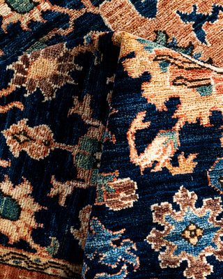 Serapi, One-of-a-Kind Hand-Knotted Area Rug  - Blue, 6' 2" x 9' 1"