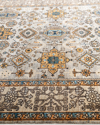 Serapi, One-of-a-Kind Hand-Knotted Area Rug  - Gray, 6' 1" x 9' 0"