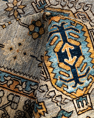 Serapi, One-of-a-Kind Hand-Knotted Area Rug  - Gray, 6' 1" x 9' 0"
