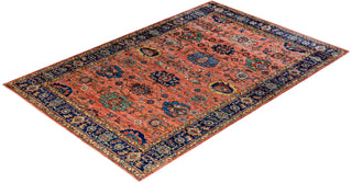 Serapi, One-of-a-Kind Hand-Knotted Area Rug  - Red, 6' 2" x 9' 2"