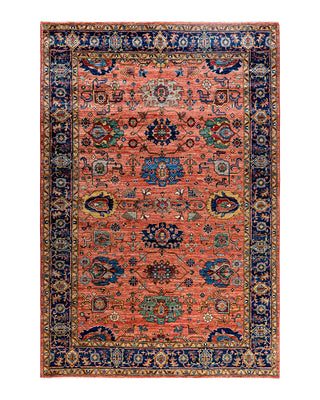 Serapi, One-of-a-Kind Hand-Knotted Area Rug  - Red, 6' 2" x 9' 2"