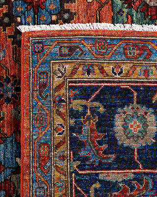 Serapi, One-of-a-Kind Hand-Knotted Area Rug  - Orange, 9' 0" x 11' 11"