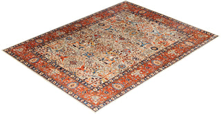 Serapi, One-of-a-Kind Hand-Knotted Area Rug  - Beige, 9' 0" x 11' 10"