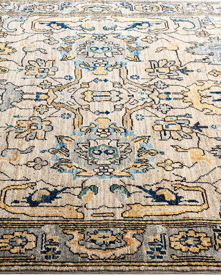 Serapi, One-of-a-Kind Hand-Knotted Area Rug  - Light Gray, 3' 11" x 6' 0"