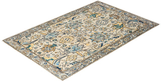 Serapi, One-of-a-Kind Hand-Knotted Area Rug  - Light Gray, 3' 11" x 6' 0"