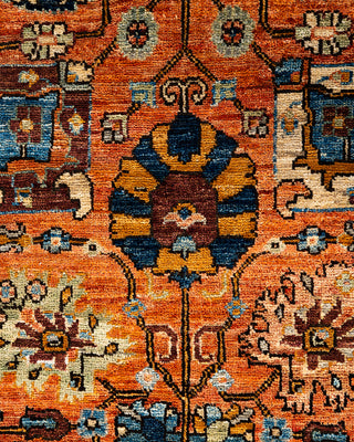 Serapi, One-of-a-Kind Hand-Knotted Area Rug  - Red, 4' 2" x 5' 11"