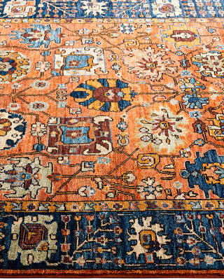 Serapi, One-of-a-Kind Hand-Knotted Area Rug  - Red, 4' 2" x 5' 11"