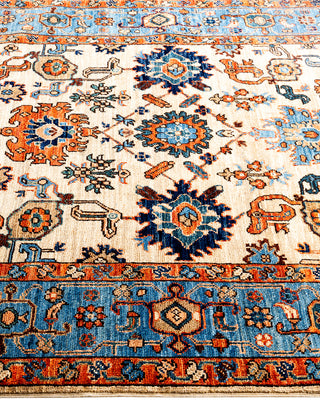 Serapi, One-of-a-Kind Hand-Knotted Area Rug  - Ivory, 4' 1" x 5' 10"