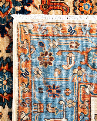 Serapi, One-of-a-Kind Hand-Knotted Area Rug  - Ivory, 4' 1" x 5' 10"