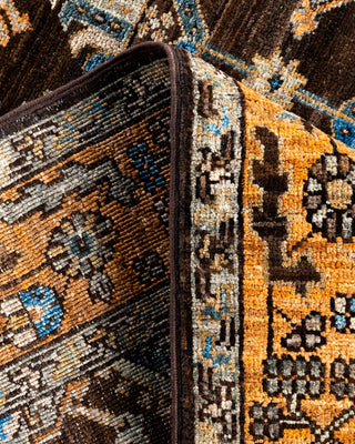 Serapi, One-of-a-Kind Hand-Knotted Area Rug  - Brown, 4' 0" x 5' 11"
