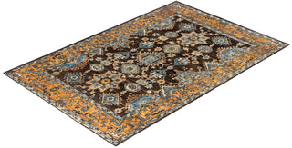 Serapi, One-of-a-Kind Hand-Knotted Area Rug  - Brown, 4' 0" x 5' 11"