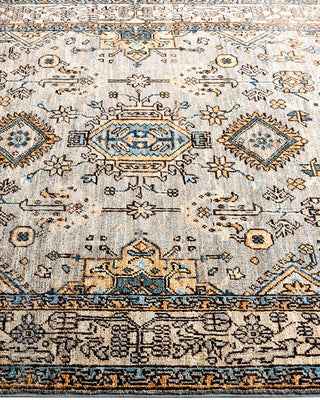 Serapi, One-of-a-Kind Hand-Knotted Area Rug  - Gray, 3' 10" x 6' 2"