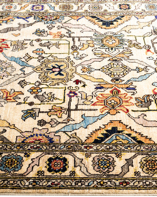 Serapi, One-of-a-Kind Hand-Knotted Area Rug  - Ivory, 3' 11" x 5' 7"