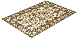 Serapi, One-of-a-Kind Hand-Knotted Area Rug  - Ivory, 3' 11" x 5' 7"